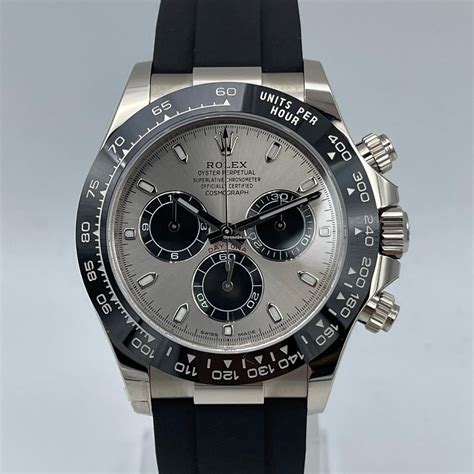 rolex daytona mit kautschukband|rolex daytona gehäuse.